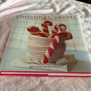 Christmas Sweets Cookbook by - Red and White